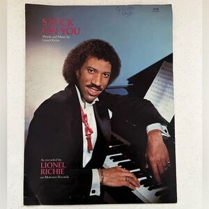 Lionel Richie Stuck On You Sheet Music